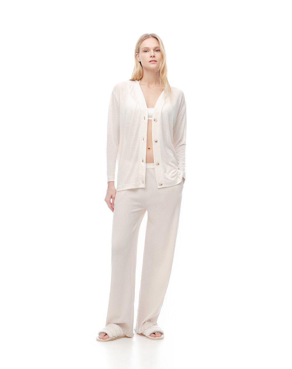 Buzo relaxed fit crudo