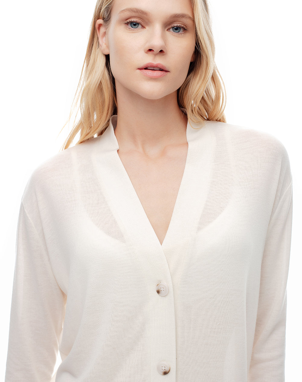 Buzo relaxed fit crudo