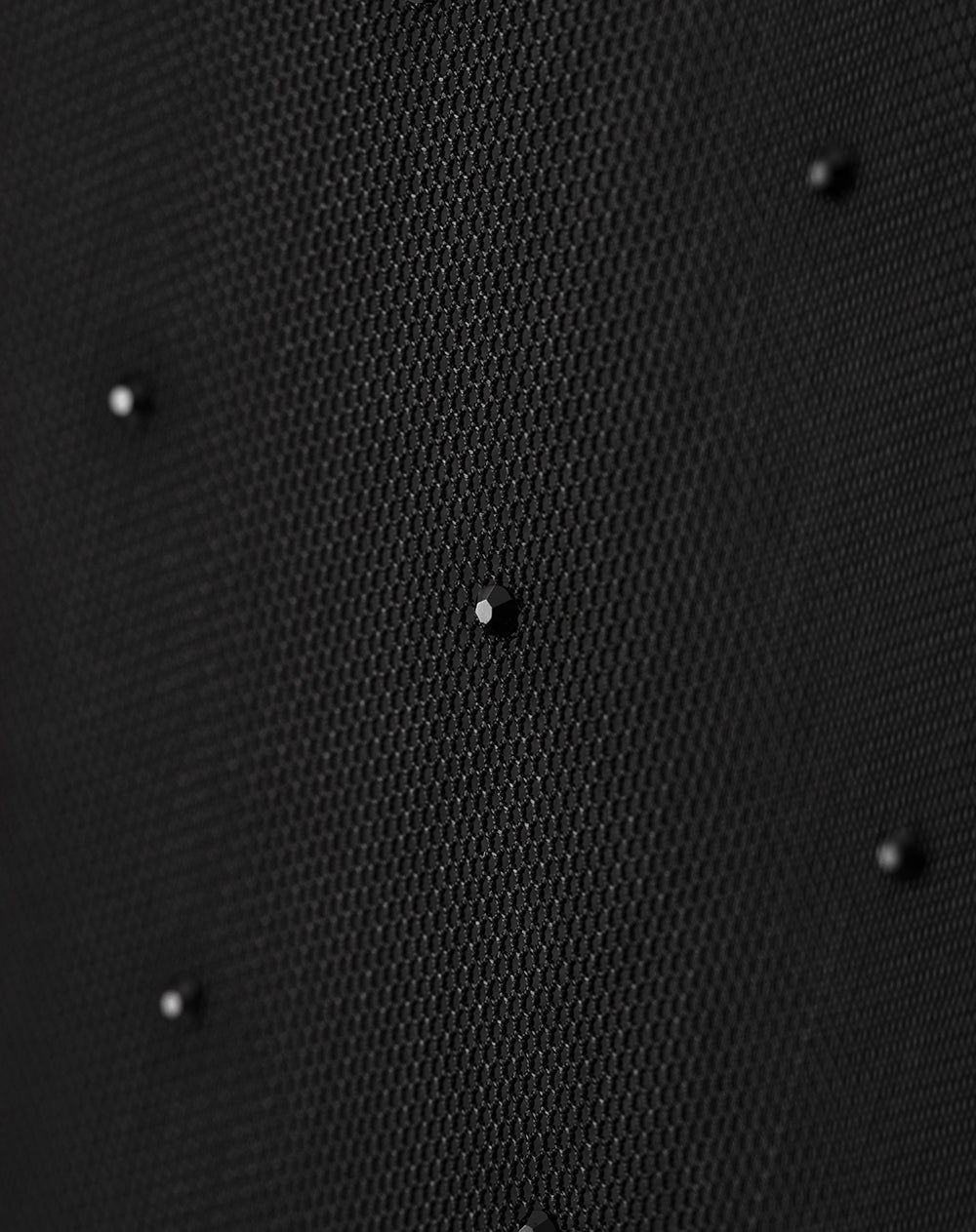 Camiseta slim fit manga larga negra