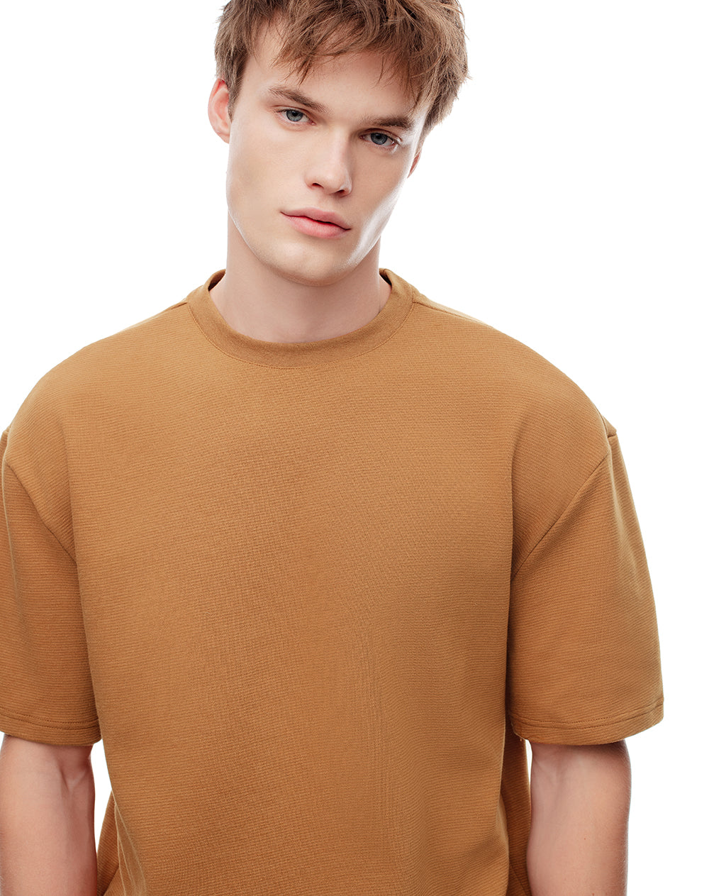 Camiseta regular caramelo hombre