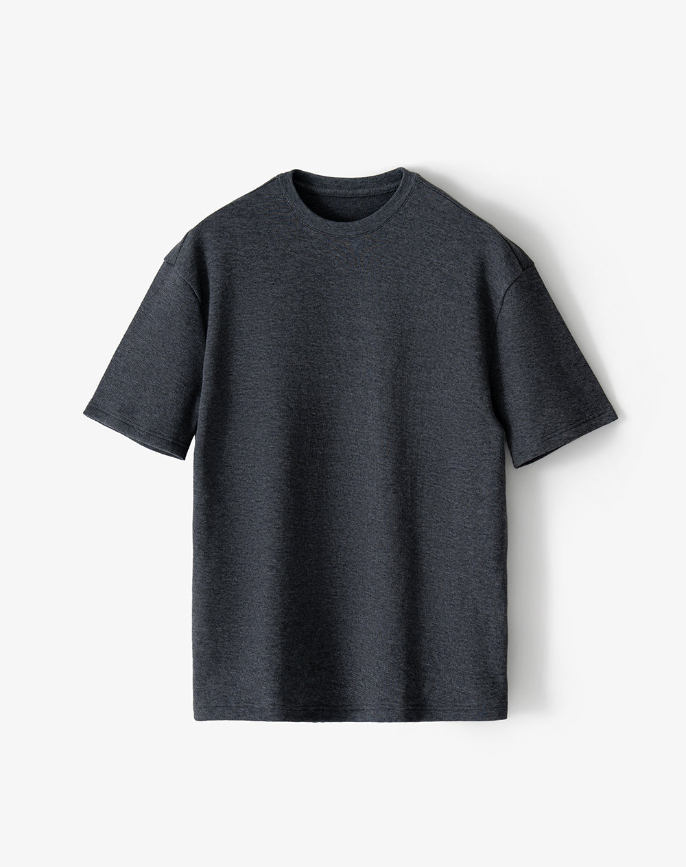 Camiseta regular manga corta gris ada hombre