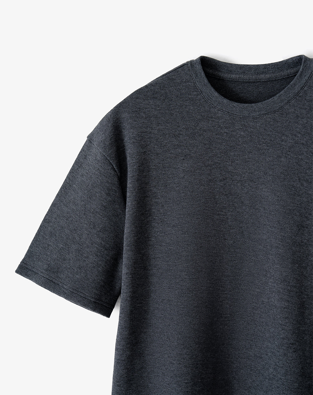 Camiseta regular manga corta gris ada hombre