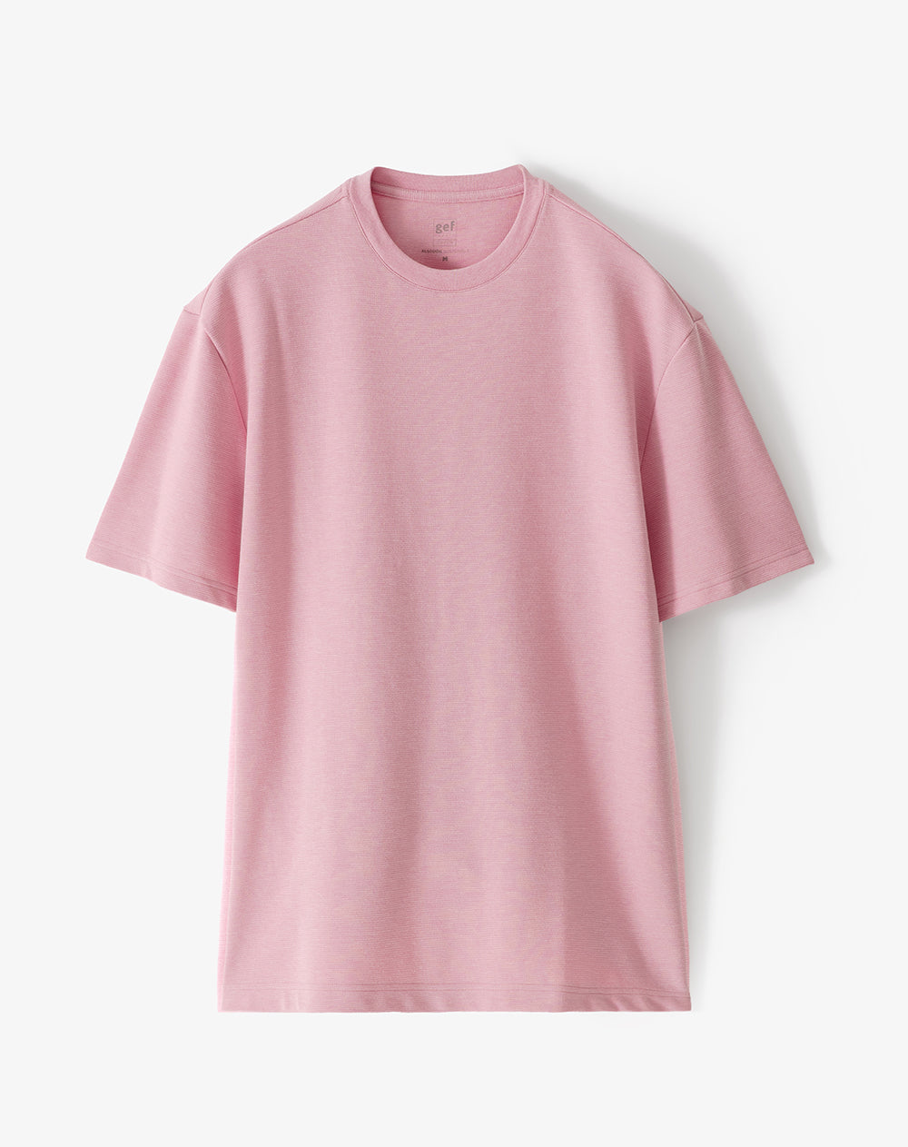 Camiseta regular palo rosa hombre