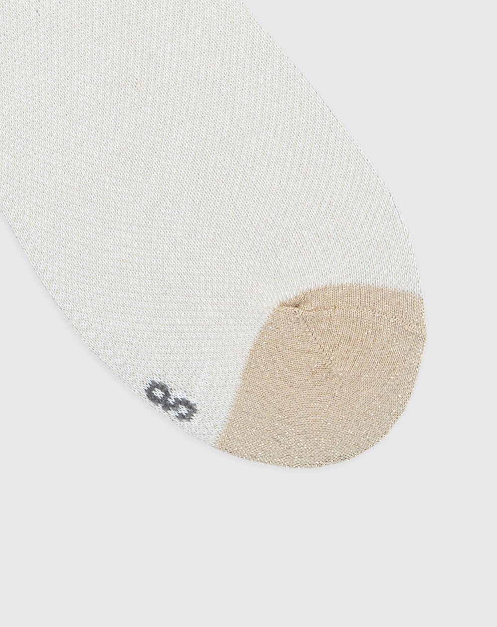 Medias para mujer tobilleras algodón crudo