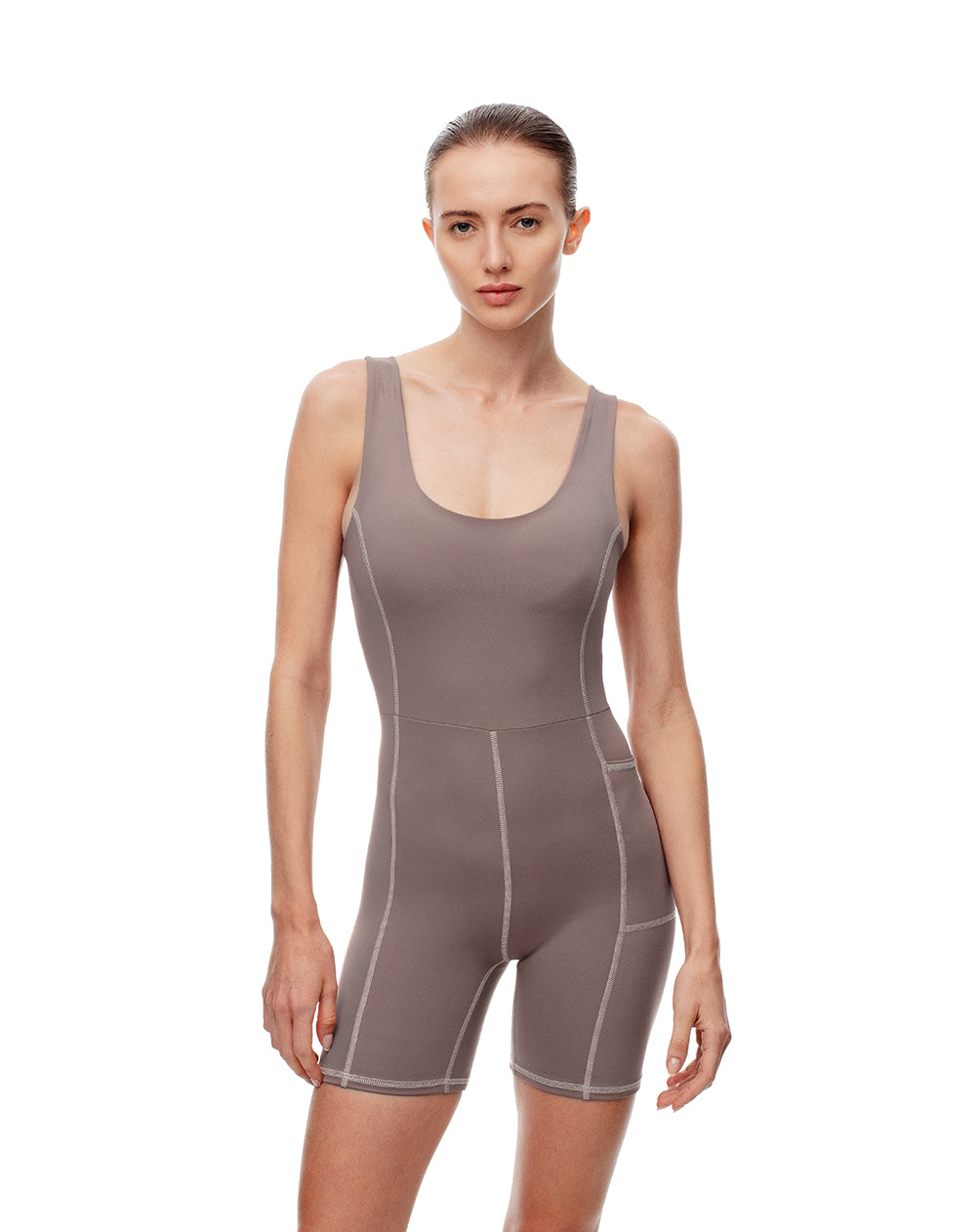 Enterizo fitted fit cafe