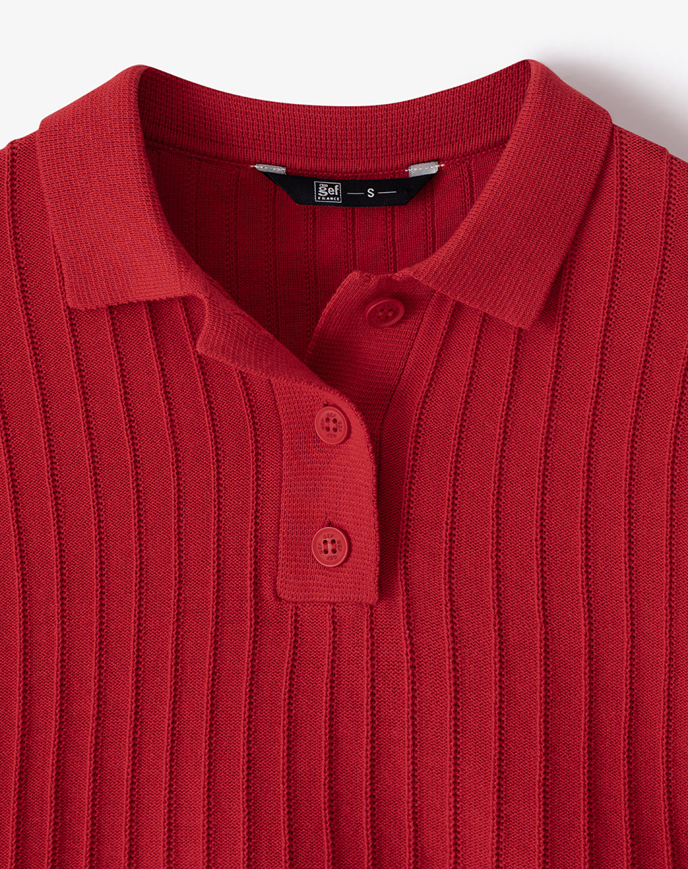 Polo regular fit roja