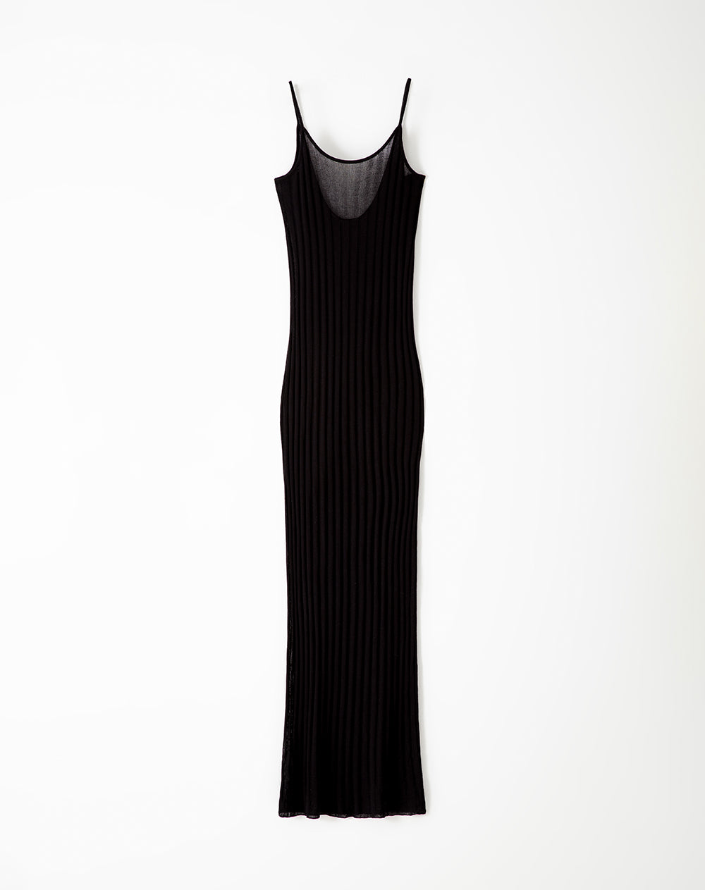 Vestido largo negro