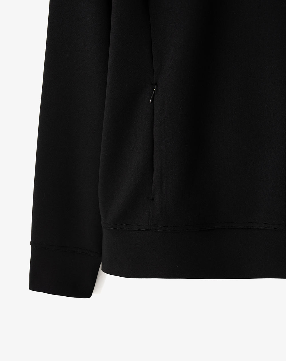 Buzo relax tacto suave negro hombre