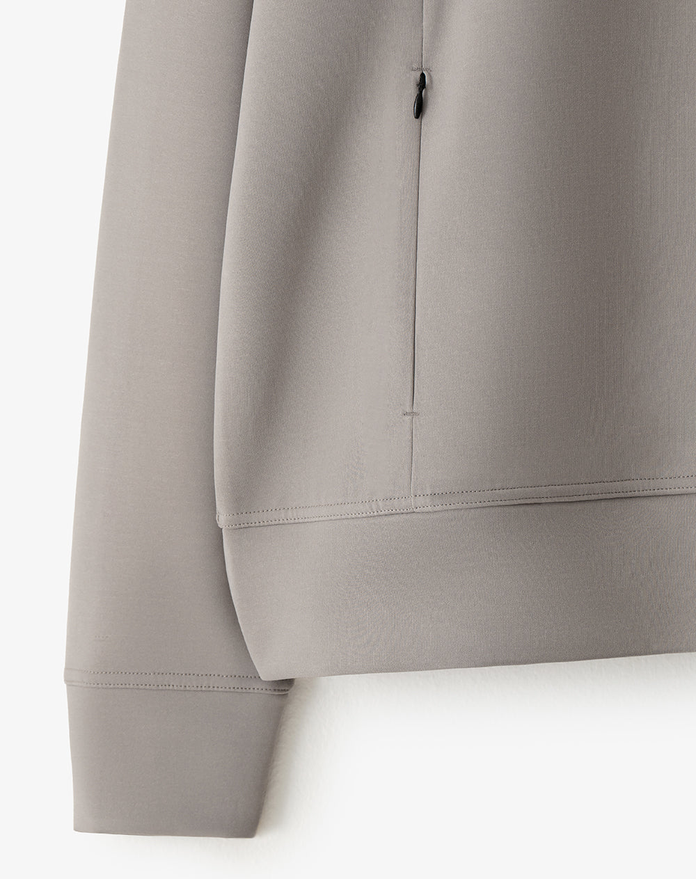 Buzo regular fit taupe