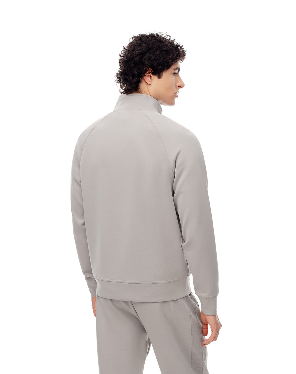 Buzo regular fit taupe
