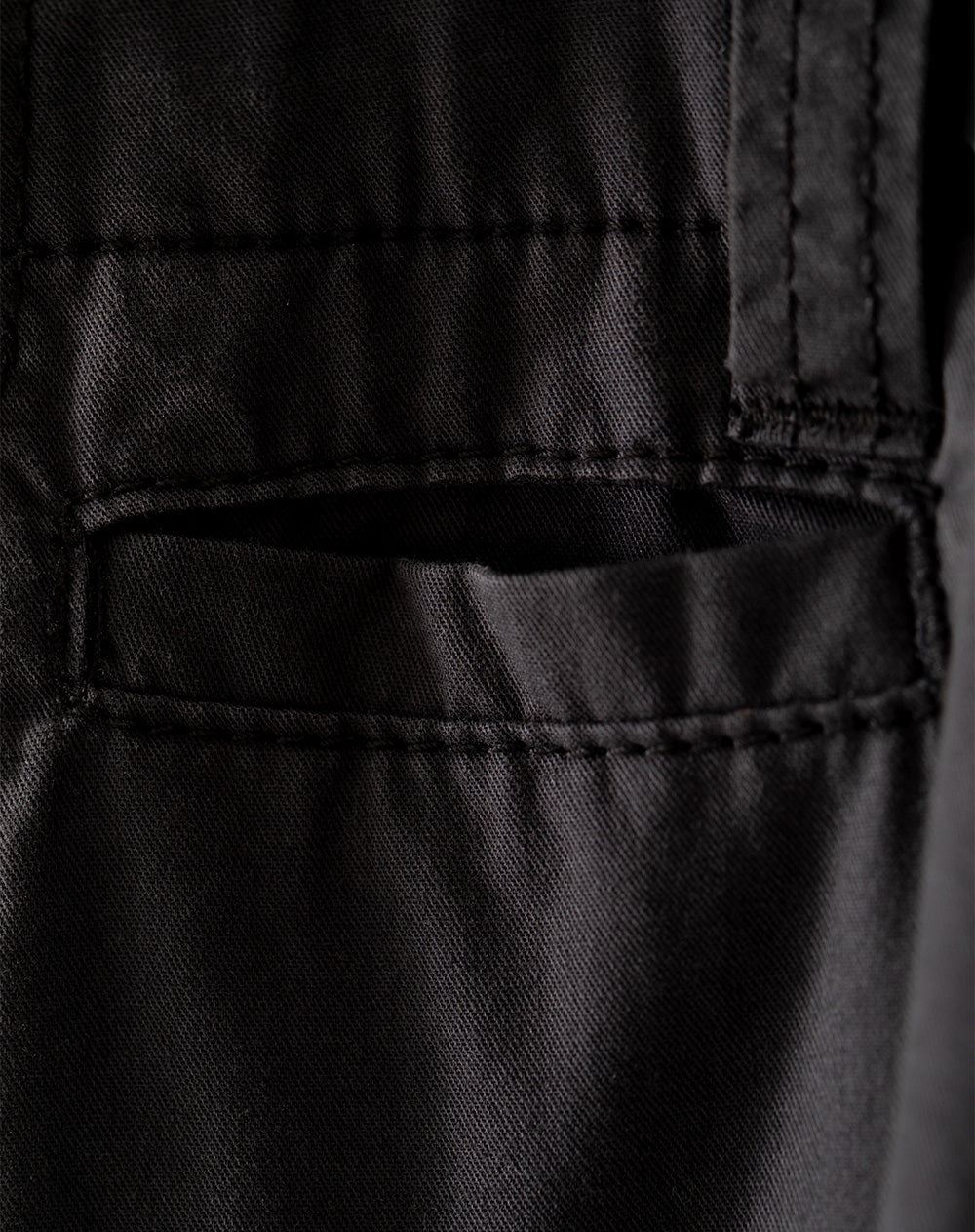 Cargo slim fit tiro medio gris