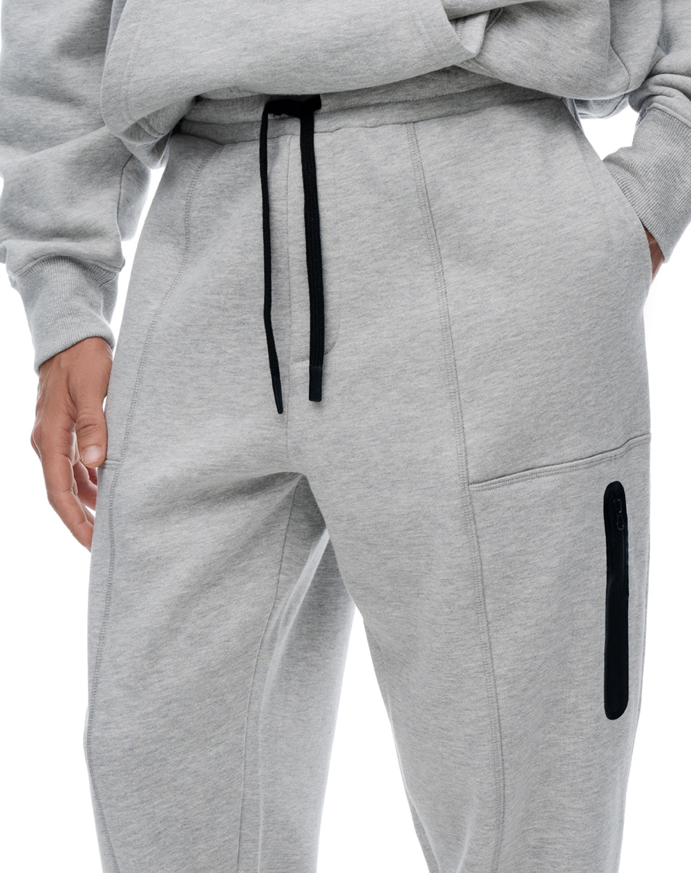 Jogger regular gris hombre
