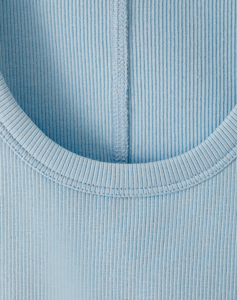 Camiseta fitted fit azul
