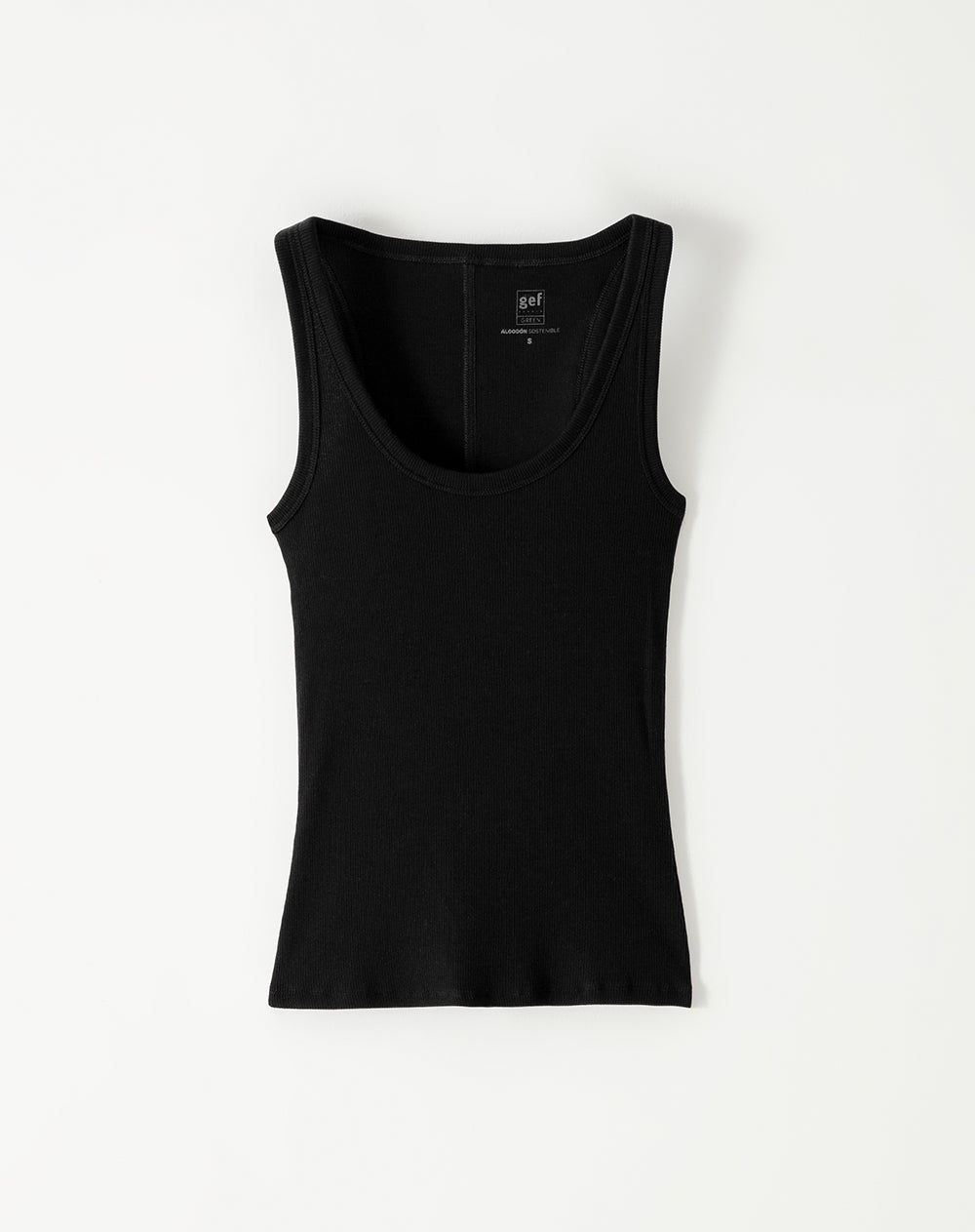 Camiseta esqueleto slim algodón negra mujer