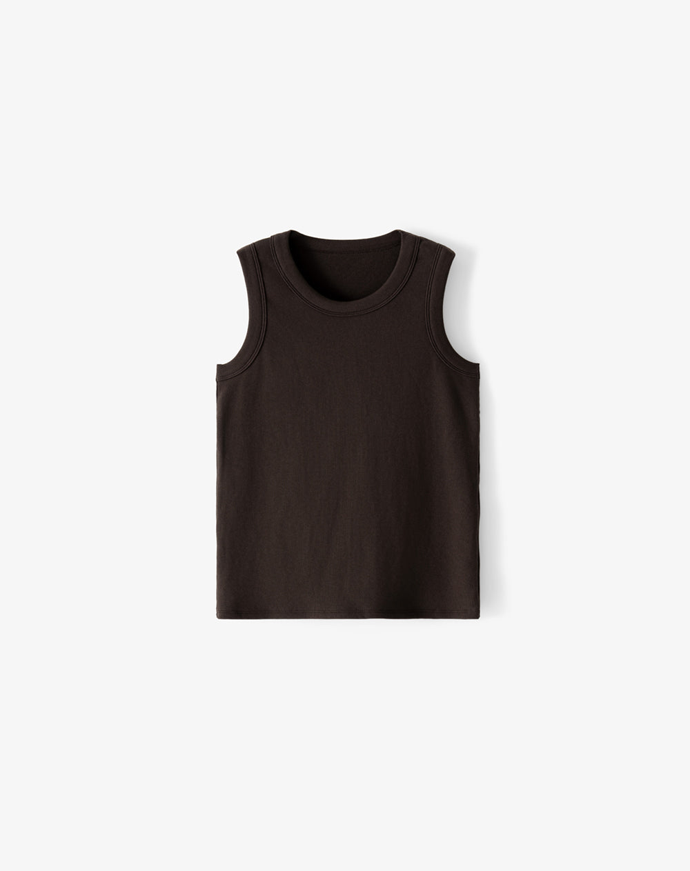 Camiseta slim fit café