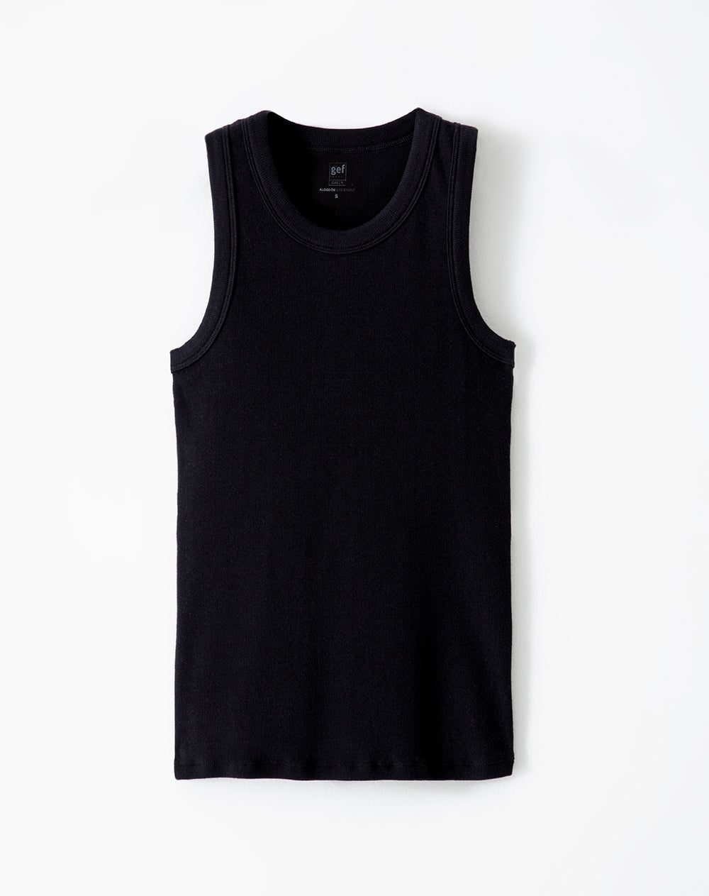 Pack x2 camiseta esqueleto slim rib negro + blanco mujer