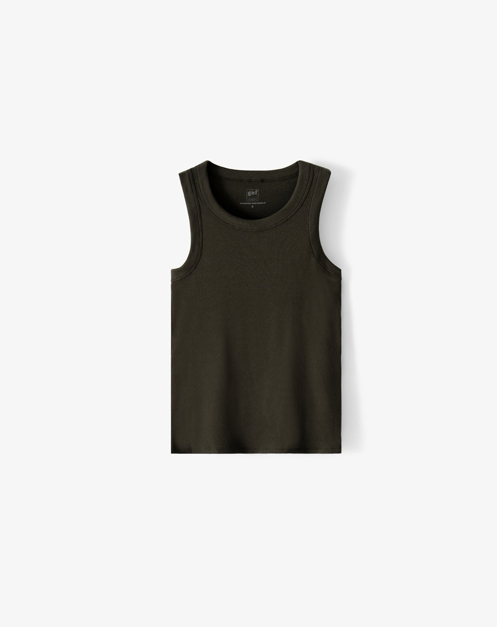 Camiseta slim fit verde