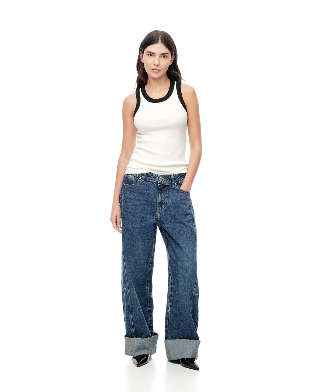 Camiseta Paulie slim fit blanca