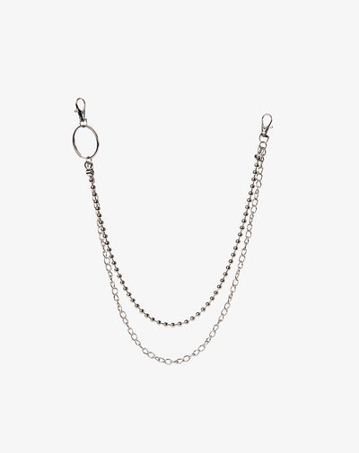 Collar plateado