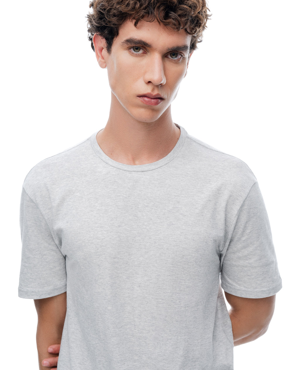 Pijama relaxed manga corta azul cuadros hombre