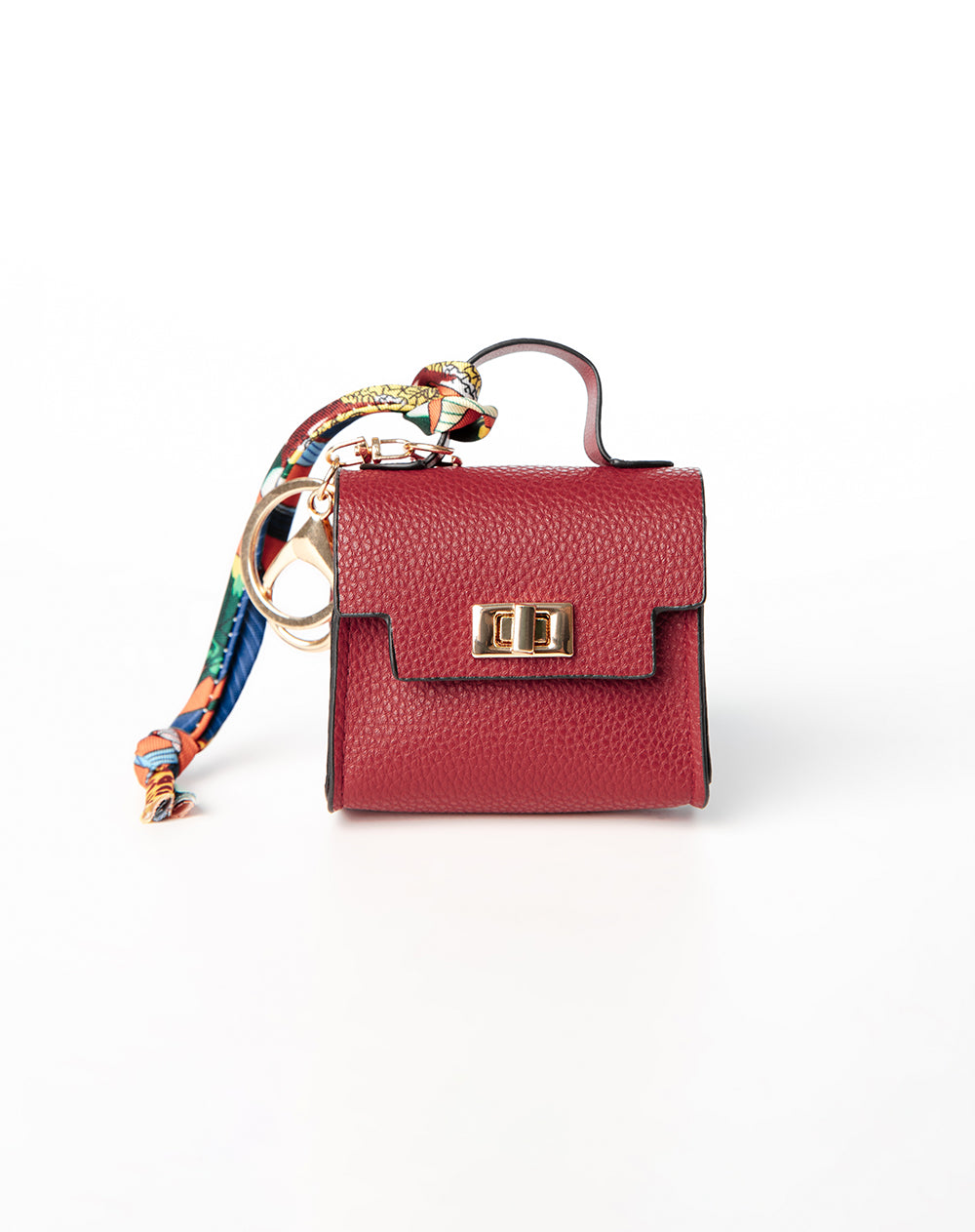 Charms de bolso rojo