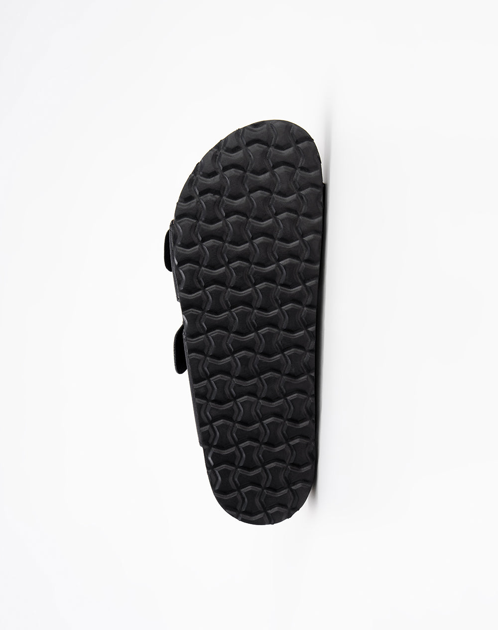 Sandalias hebillas negro hombre