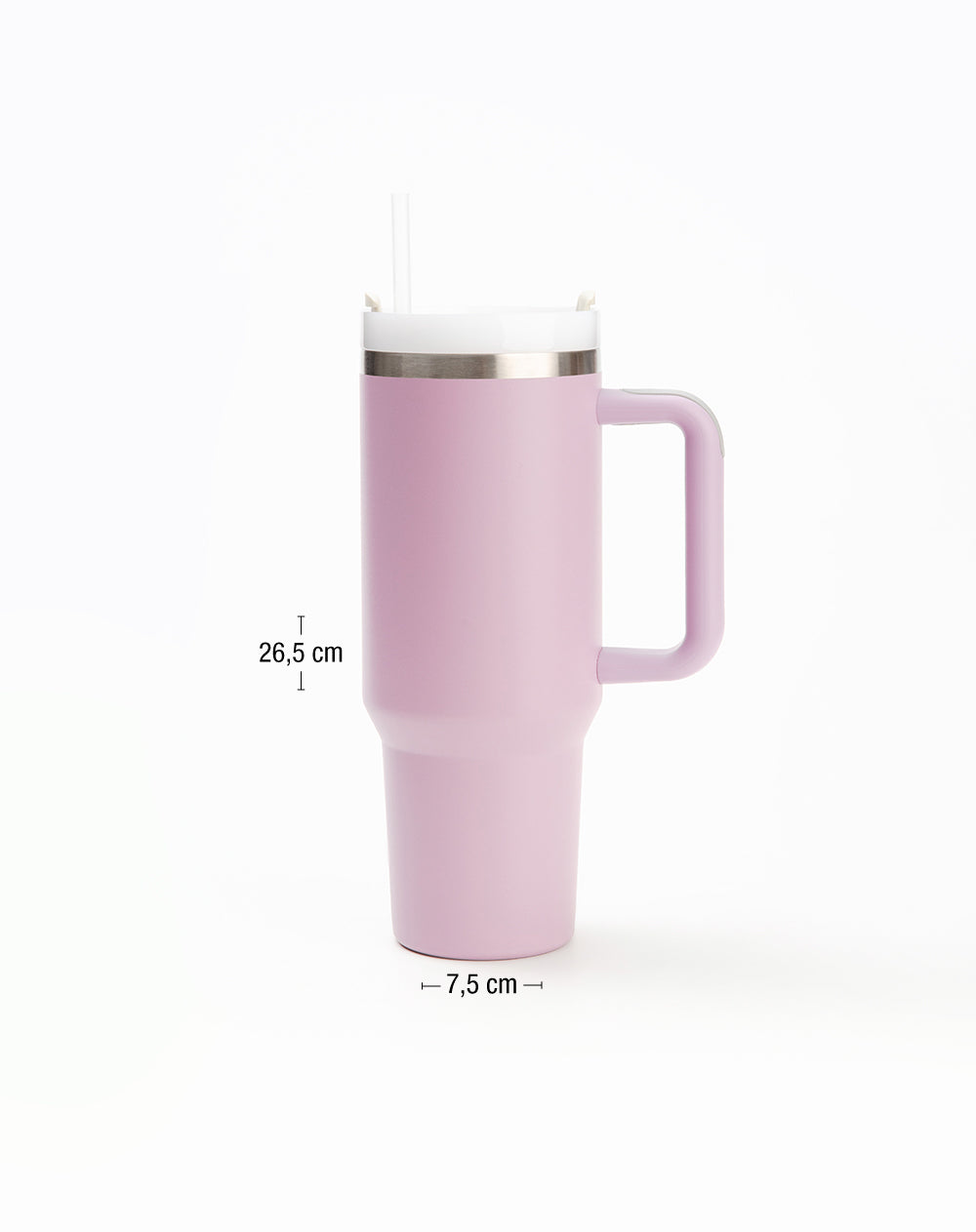 Termo pitillo térmico rosado 1.100ml