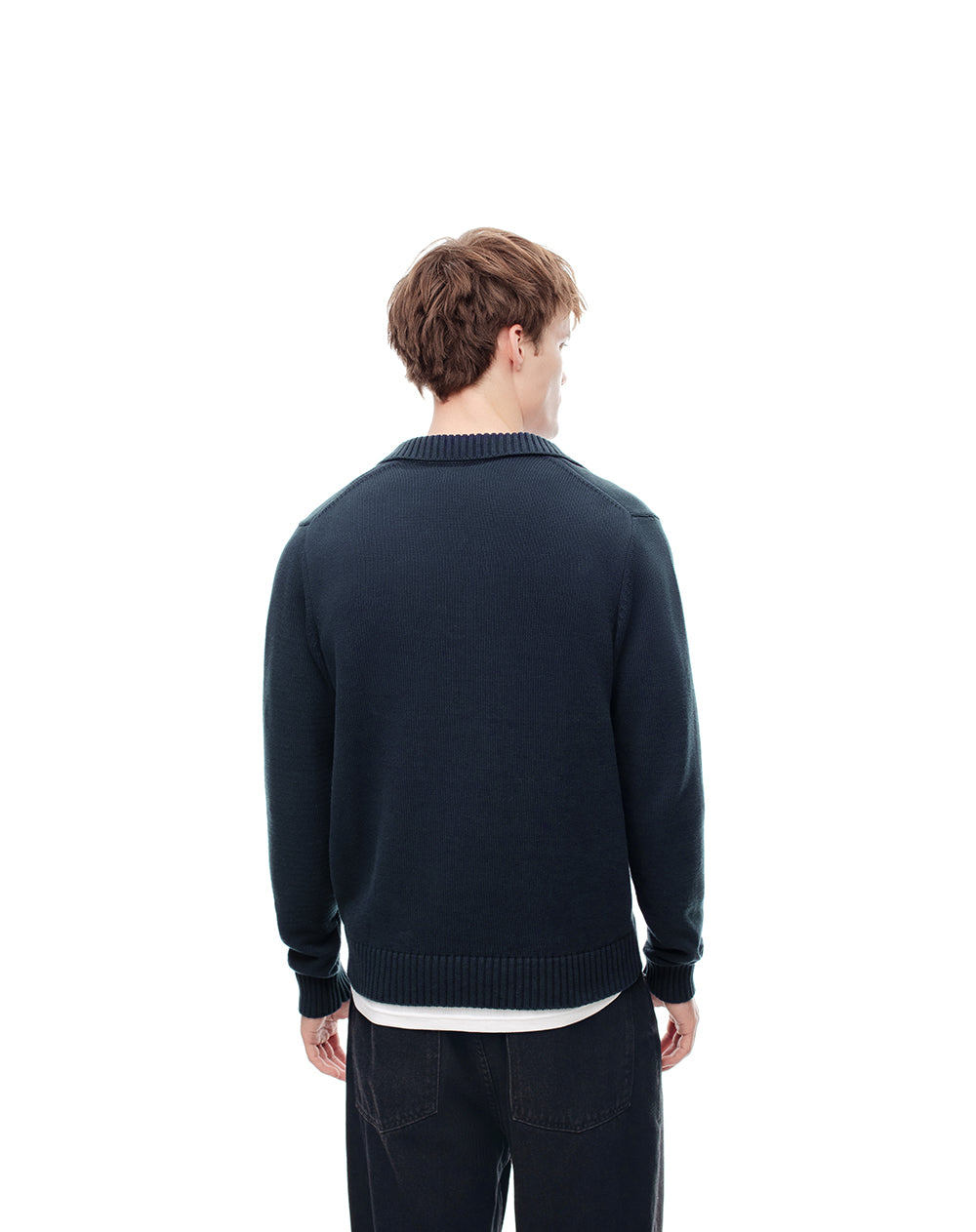 Buzo regular fit azul