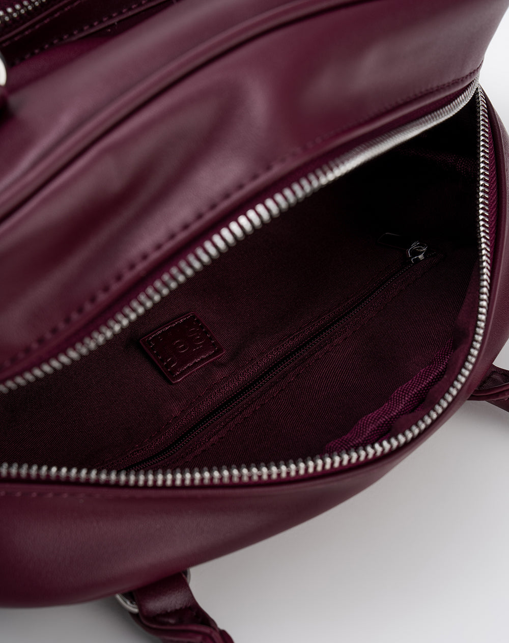 Bolso handbag vino tinto mujer