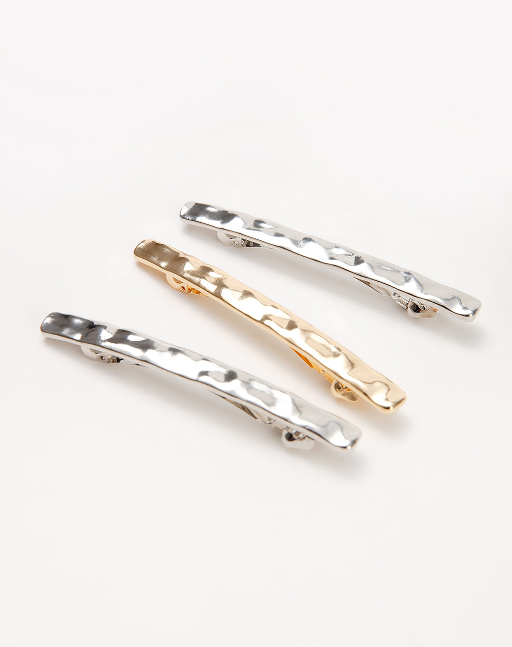 Pinzas para el cabello x3unds surtidas mujer