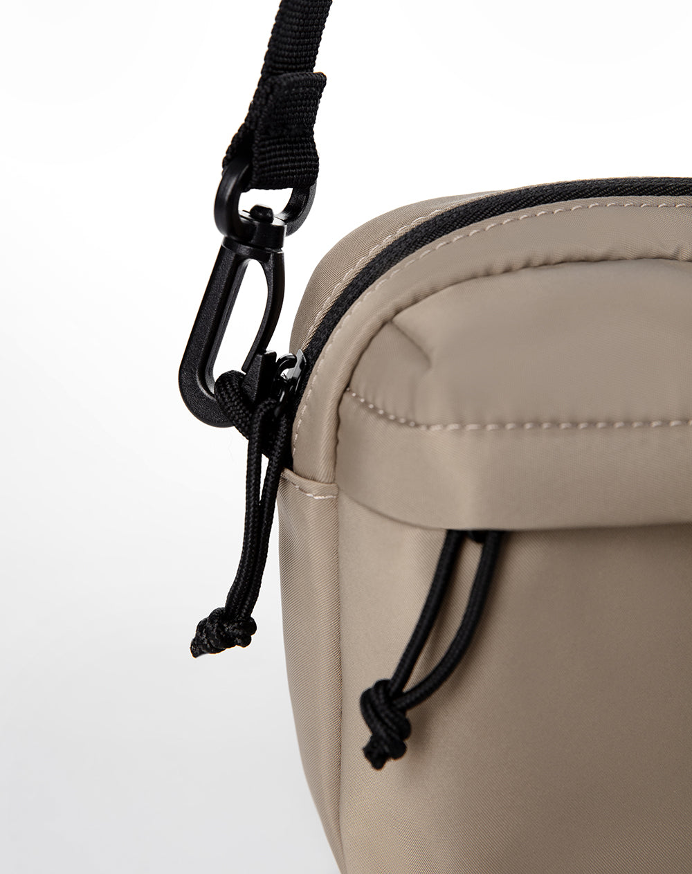 Bolso tipo bandolera taupe niño