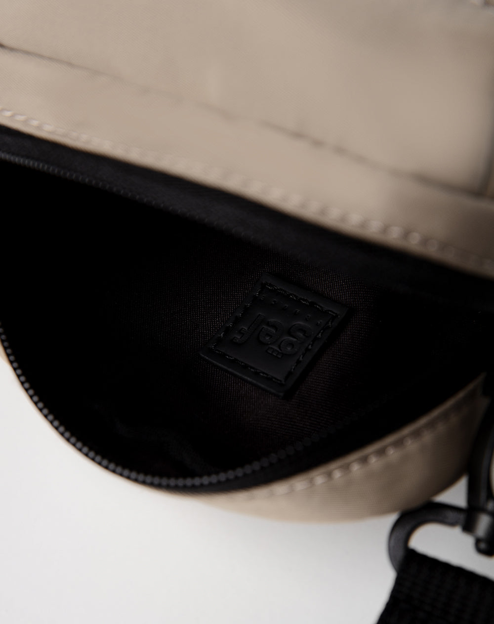 Bolso tipo bandolera taupe niño
