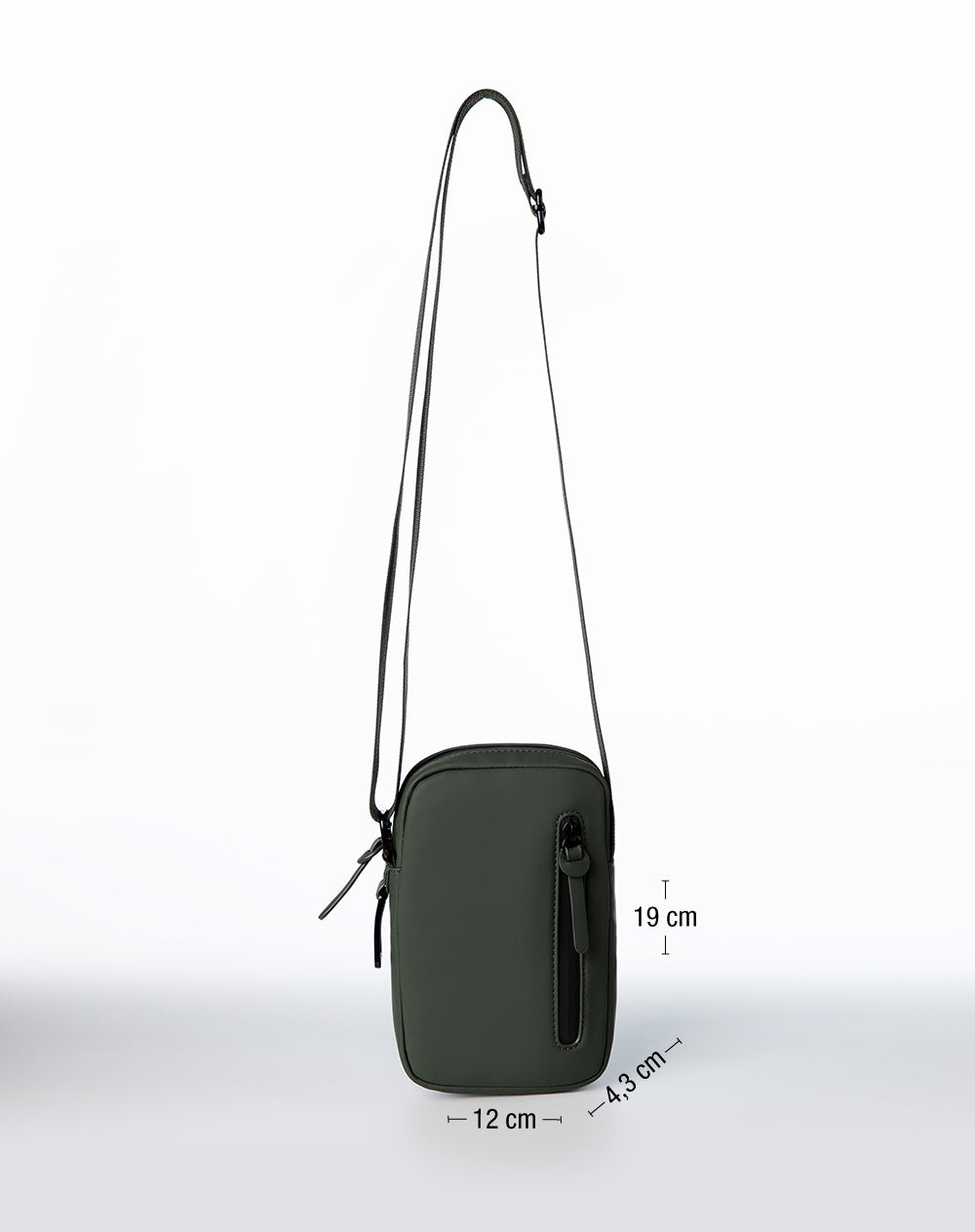 Bolso topo bandolera verde hombre