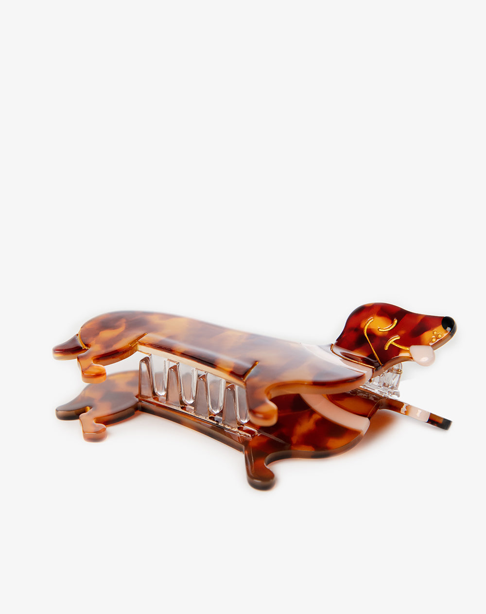 Accesorio de pelo cafe