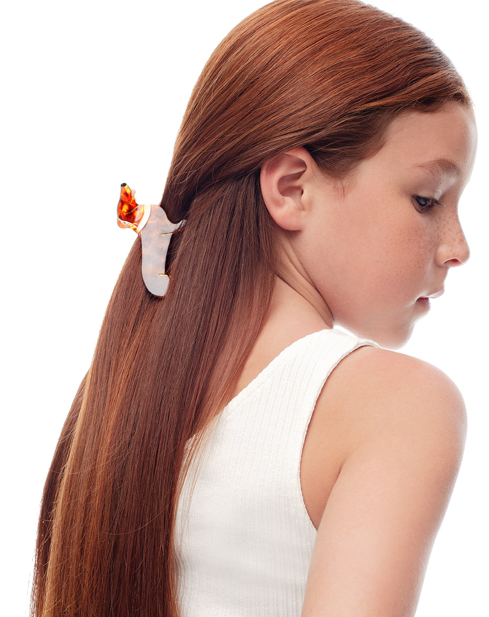 Accesorio de pelo cafe