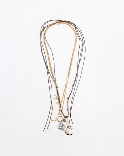 Collar multicolor mujer