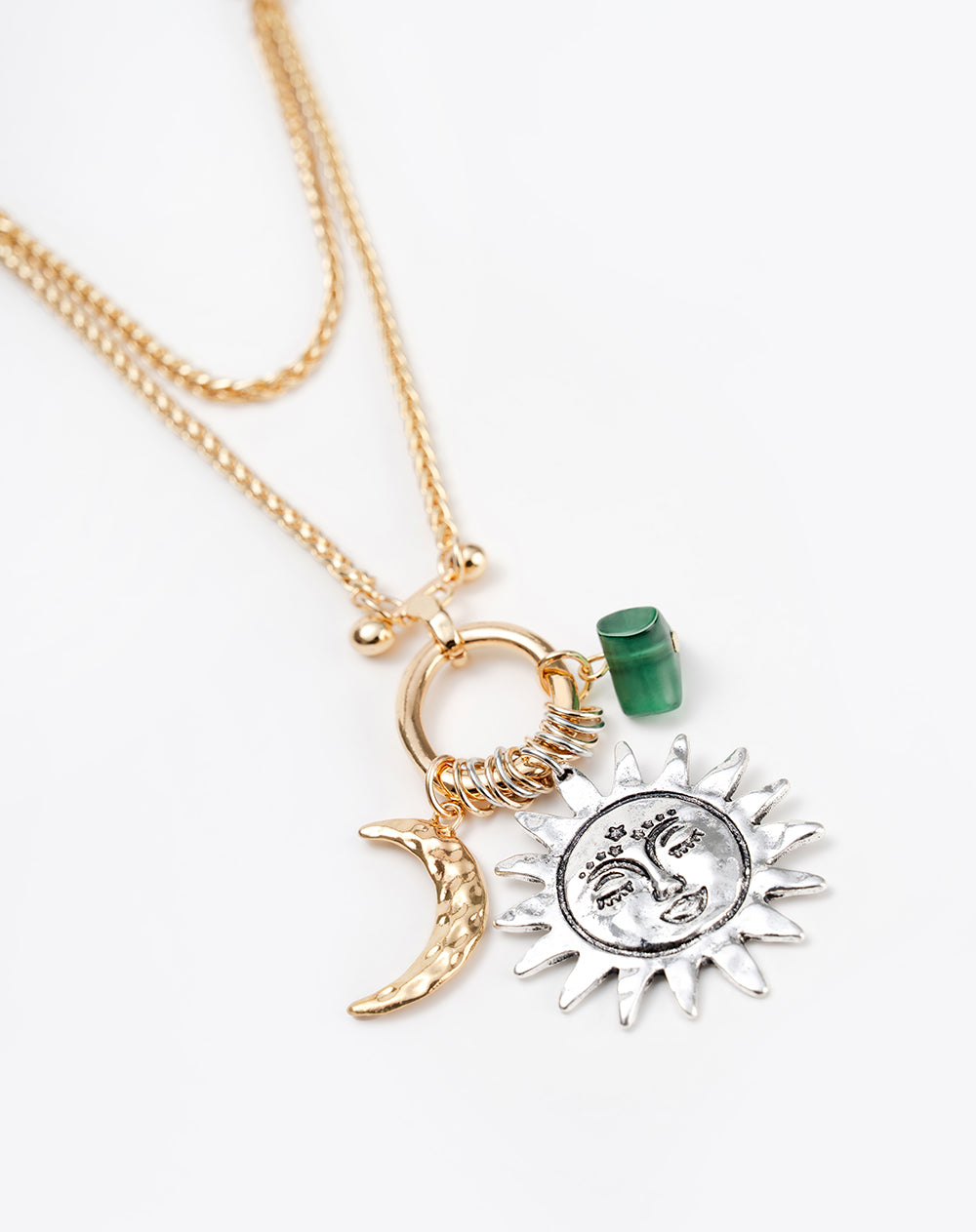 Collar multicolor mujer