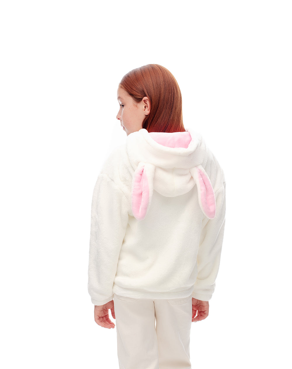 Buzo oversized fit crema