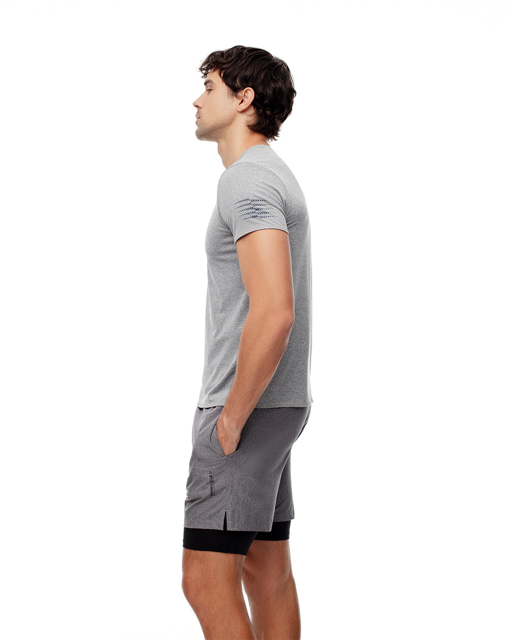 Pantaloneta gris