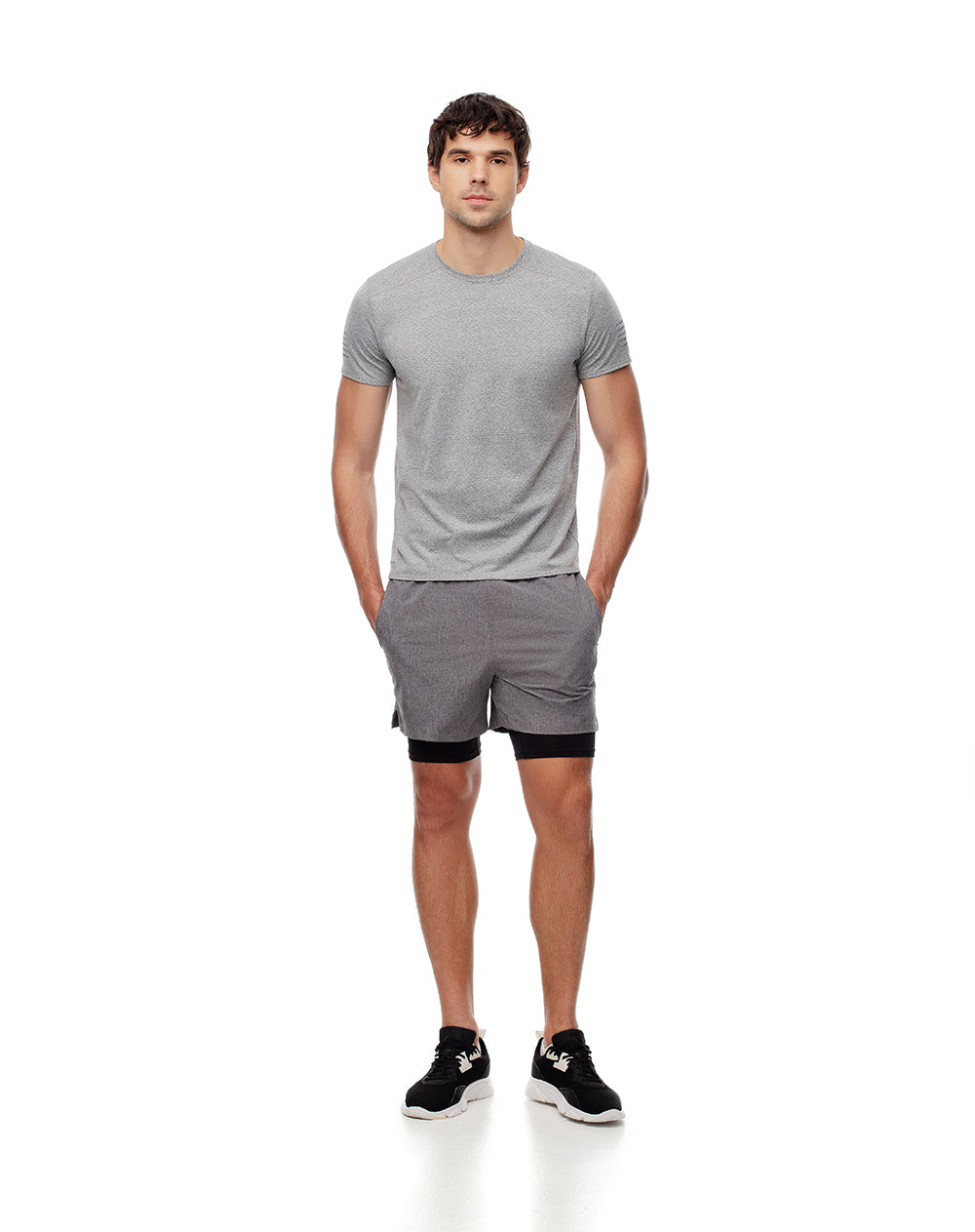 Pantaloneta gris