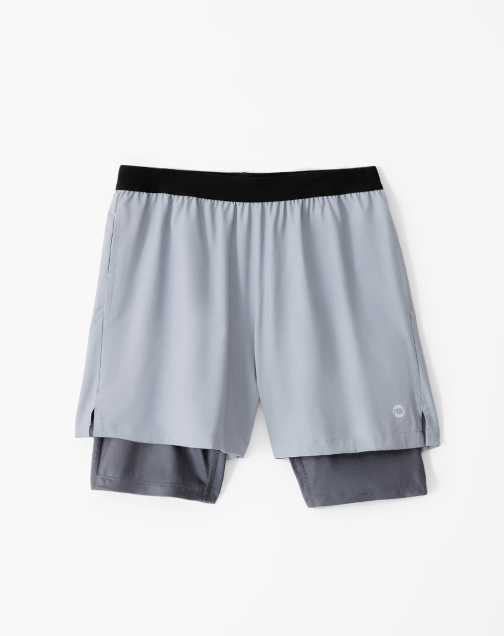 Pantaloneta deportiva ciclista interno gris hombre