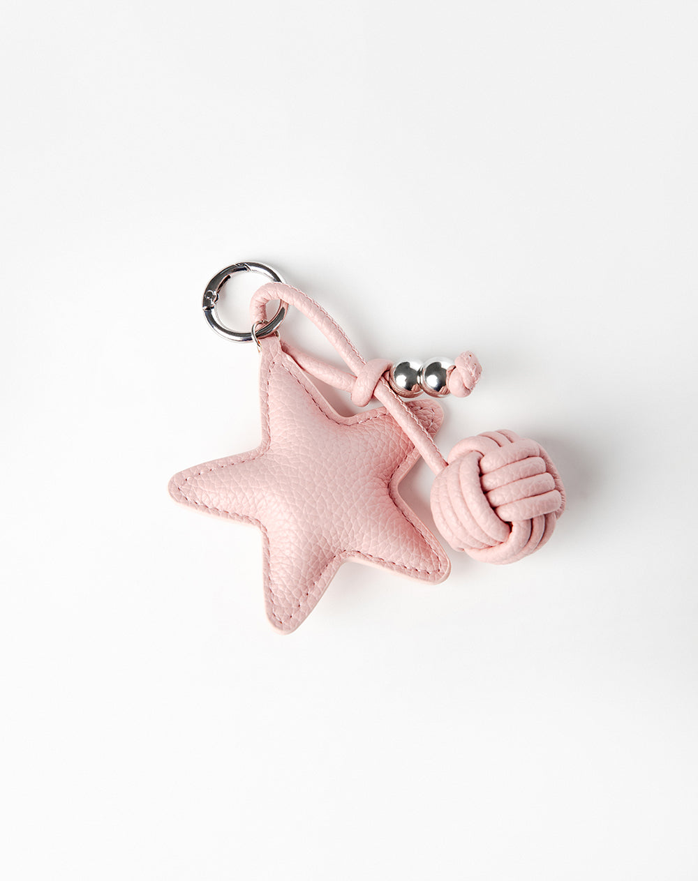 Charms estrella rosado