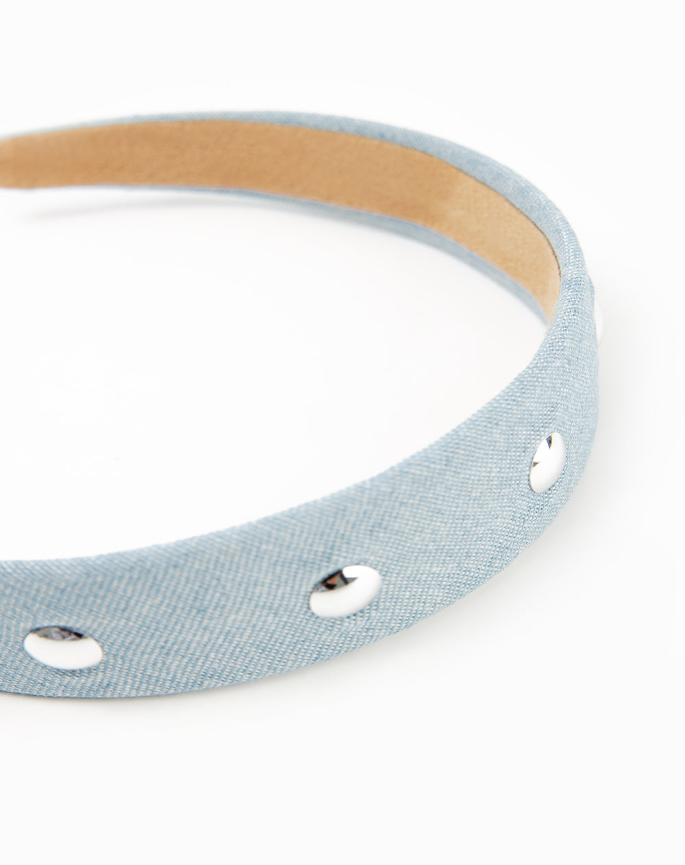 Diadema para el cabello azul niña