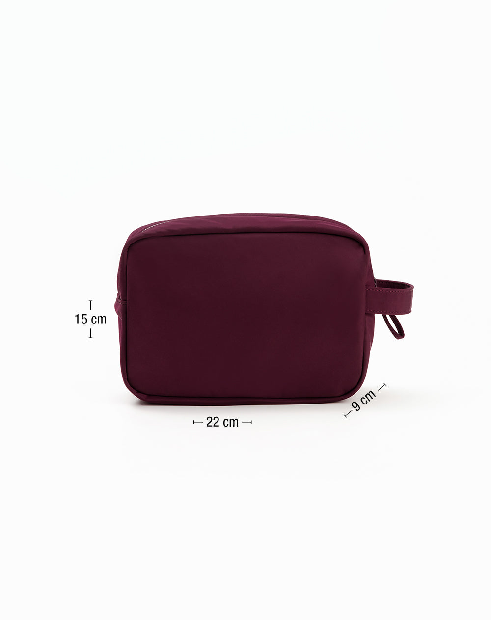 Estuche organizador vinotinto