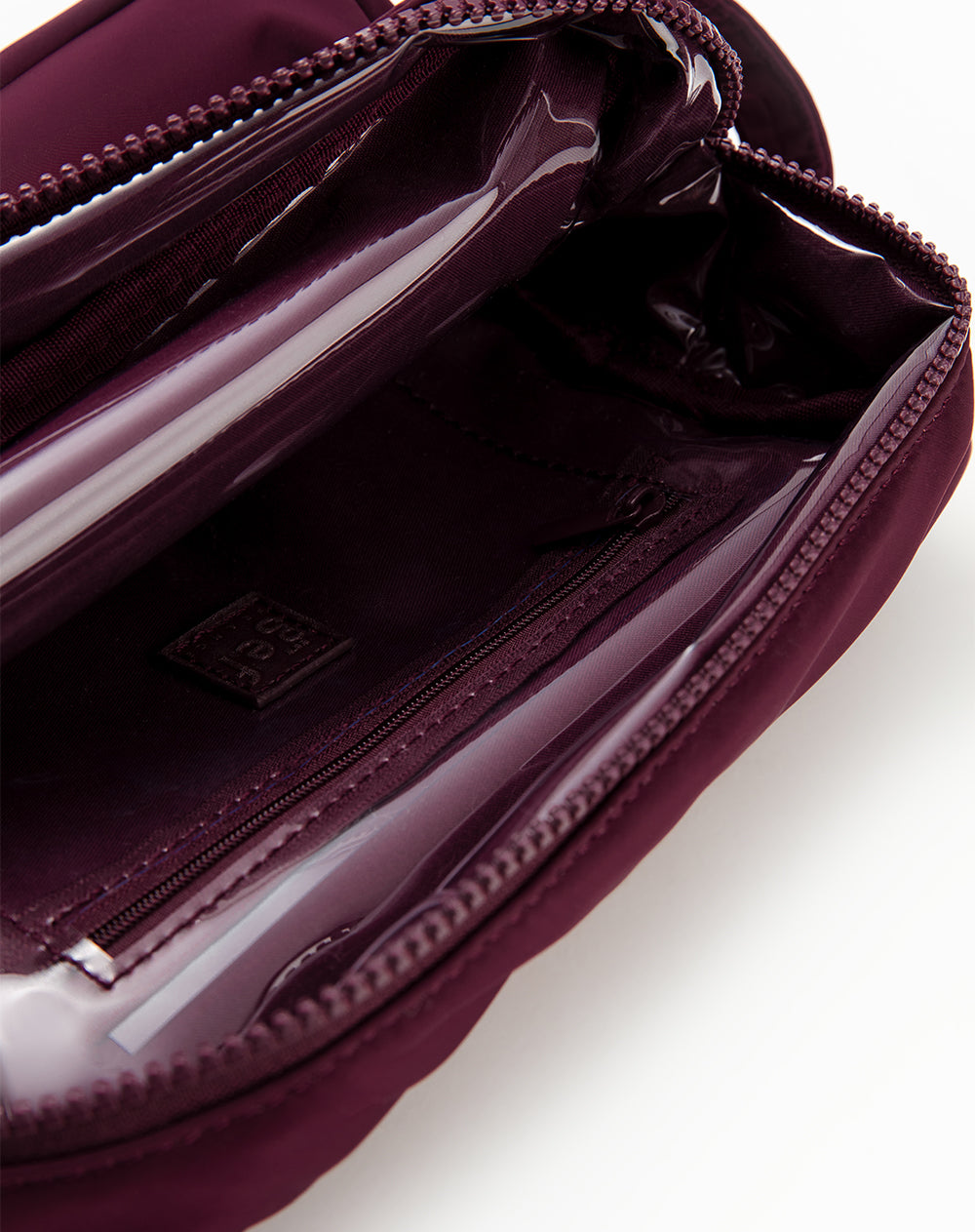 Estuche organizador vino tinto mujer