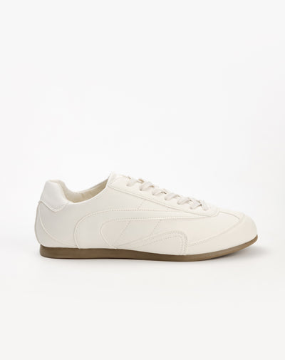 Tenis retro blancos hombre