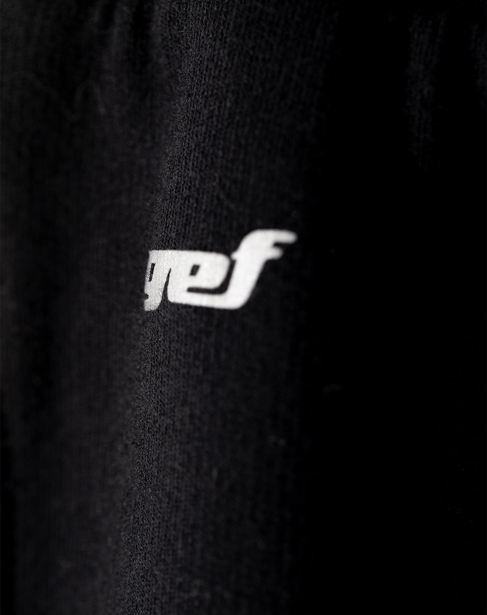 Jogger regular fit tiro medio negro