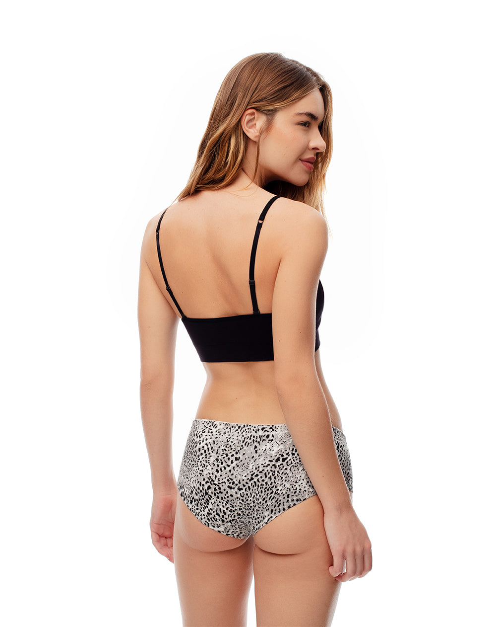 3 pantys boxer en punto tiro medio surtido