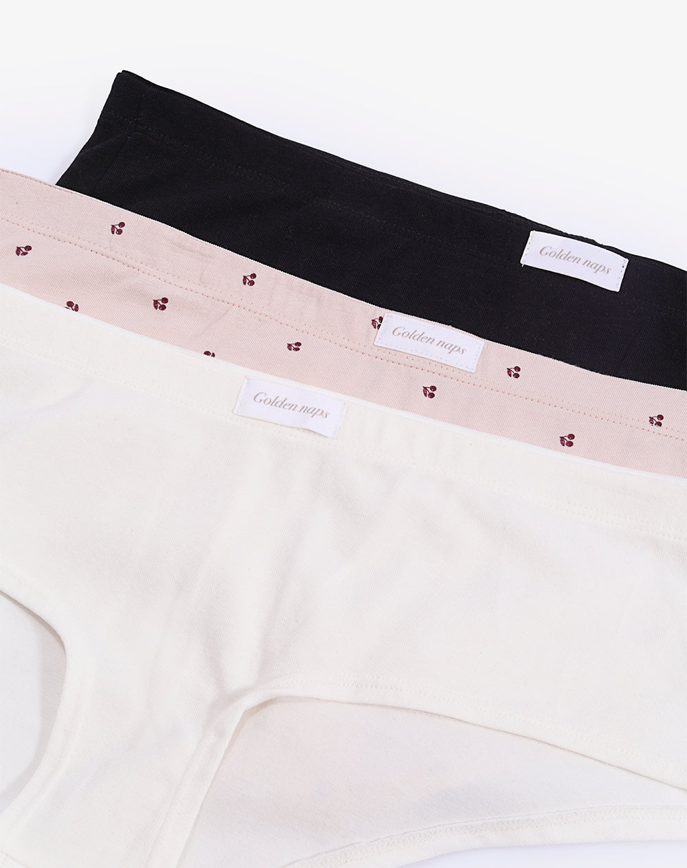 3 pantys boxer punto tiro medio surtido mujer