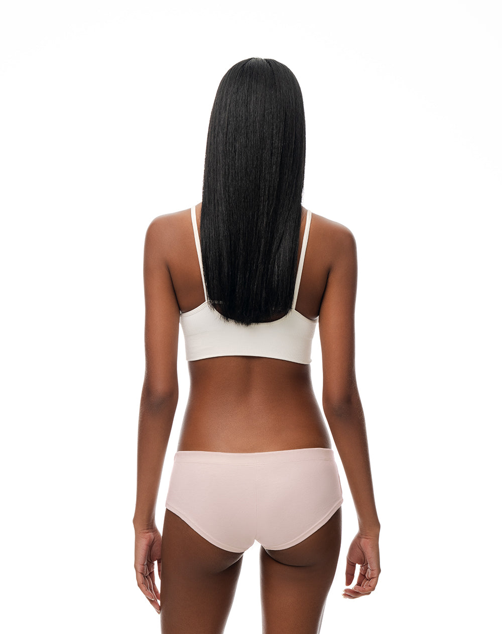 Panty cachetero algodón tiro medio x3unds surtido